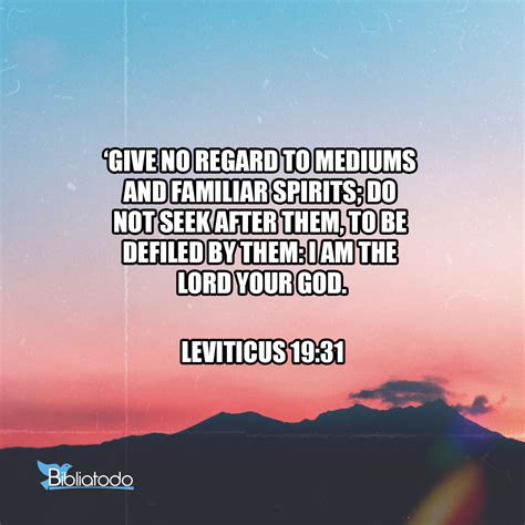 manloloko bible verse|Bible Gateway passage: Levitico 19:31 .
